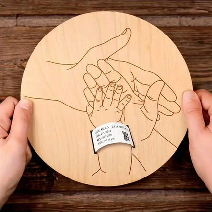 Newborn Hospital Engraved Keepsake Holder Personalized Baby Gift