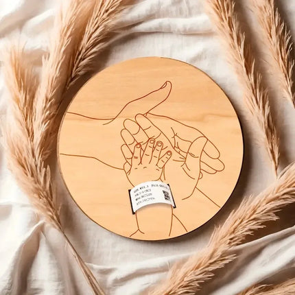 Newborn Engraved Keepsake Holder Photography Accessories  Personalized