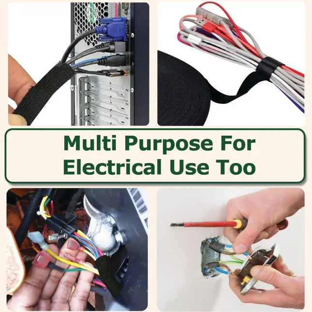 25MM*15M Auto Car Flannel Flannelette Adhesive Tape Wiring Harness