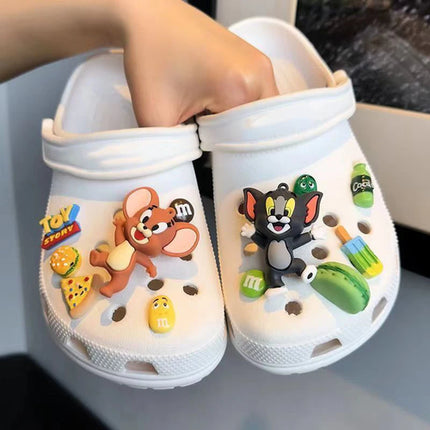 MINISO Tom and Jerry set  Anime Character for Cute Cartoon Shoe Charms