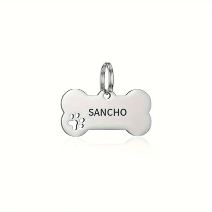 Personalized Engraved High Quality Dog Cat Tags with Name and Phone