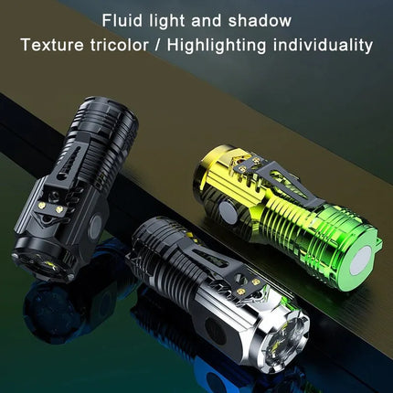 3LED Super Bright Flashlight Portable Mini Burst Flash Torch