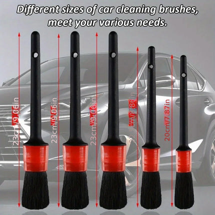 Car Detailing Brush Set The Ultimate Auto Cleaning Kit for Vents Gaps