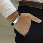 17cm / Rhodium Plated