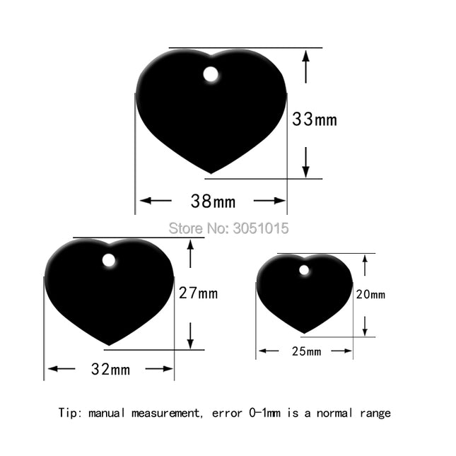 Wholesale 20pcs Dog Id Tag Engraved Customized Pet Tags For Dog