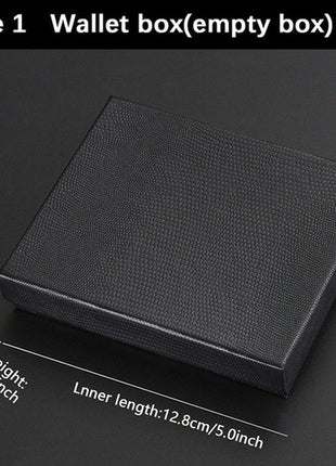 Personalized Wallets Men High Quality PU Leather for Him Engraved