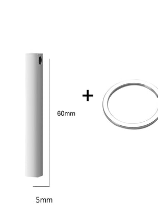 Custom Phone Number Logo Name Keychain Women Men Car Key Ring Laser