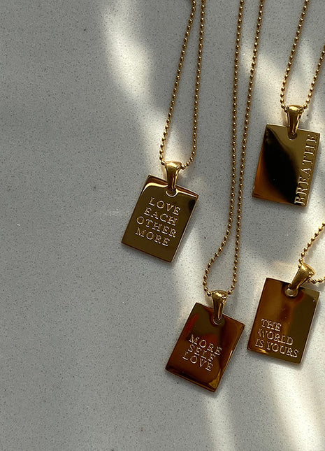 2021 New Stylish Hiphop Personal Engraved Letter Message Square