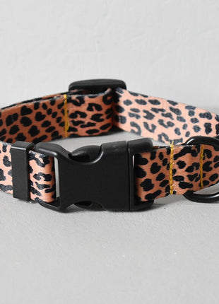 15 Kinds Of Color Nylon Printed Dog Collar Adjustable Collar For Dogs