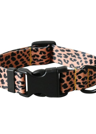 15 Kinds Of Color Nylon Printed Dog Collar Adjustable Collar For Dogs