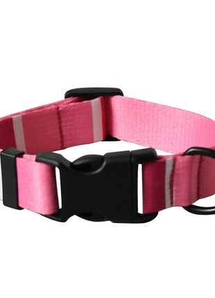 15 Kinds Of Color Nylon Printed Dog Collar Adjustable Collar For Dogs