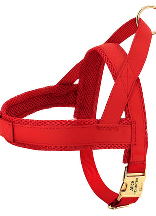 Personalized Dog Harness No Pull Dog Harnesses Adjustable Pet Walking