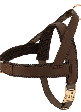 Personalized Dog Harness No Pull Dog Harnesses Adjustable Pet Walking