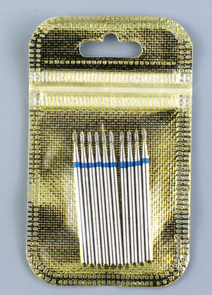 10pcs Diamond Milling Cutter Nail Drill Bits Set For Manicure