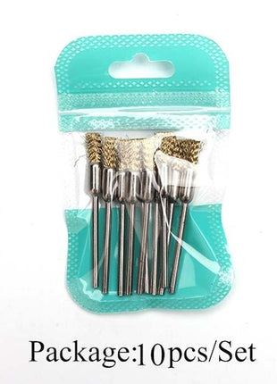 10pcs Diamond Milling Cutter Nail Drill Bits Set For Manicure
