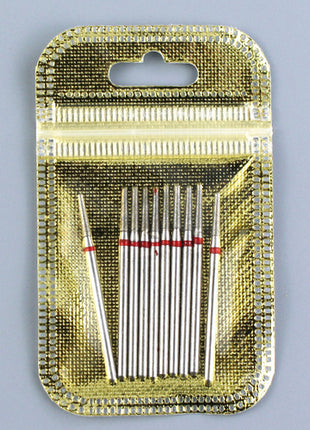 10pcs Diamond Milling Cutter Nail Drill Bits Set For Manicure