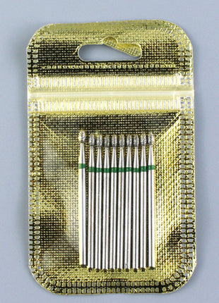10pcs Diamond Milling Cutter Nail Drill Bits Set For Manicure