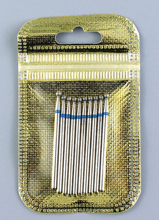 10pcs Diamond Milling Cutter Nail Drill Bits Set For Manicure