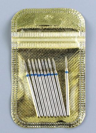 10pcs Diamond Milling Cutter Nail Drill Bits Set For Manicure