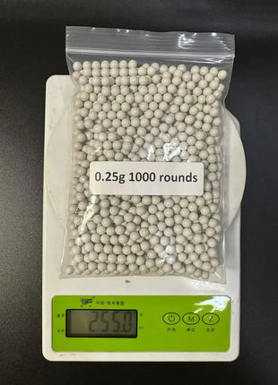 1000 Rounds Airsoft BB Balls 6mm 0.25g/0.2g/0.12g Paintball BB Bullets