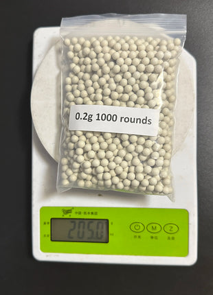 1000 Rounds Airsoft BB Balls 6mm 0.25g/0.2g/0.12g Paintball BB Bullets
