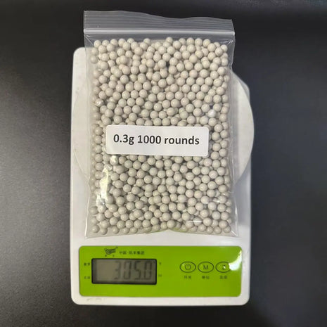 1000 Rounds Airsoft BB Balls 6mm 0.25g/0.2g/0.12g Paintball BB Bullets