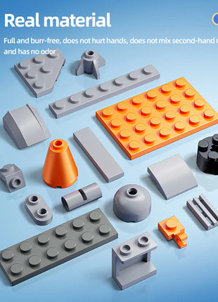 133PCS Aerospace Space Rocket Launch Center Base Puzzle Model Mini