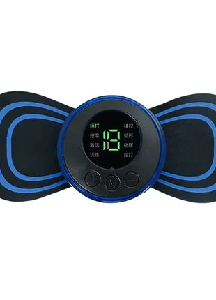 Electric Neck Massager Mini Cervical Back Patch Muscle Relieve Fatigue