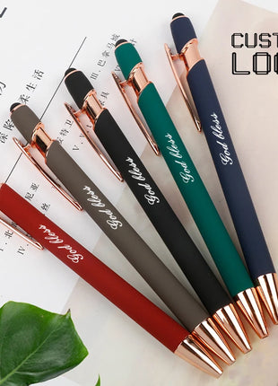 Personalized Laser Engraved LOGO Ballpoint Pen Custom Goodies For