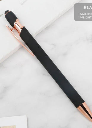 Personalized Laser Engraved LOGO Ballpoint Pen Custom Goodies For