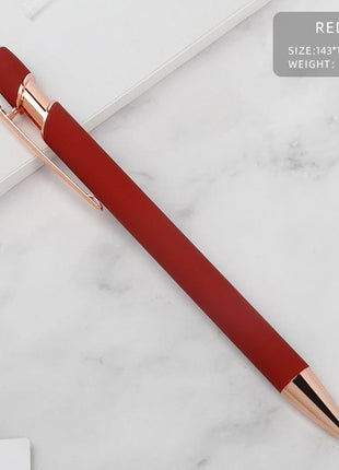 Personalized Laser Engraved LOGO Ballpoint Pen Custom Goodies For