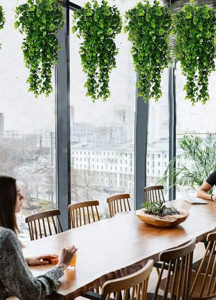 Eucalyptus Leaf Artificial Plant Vine Hanging Green Fake Plant for