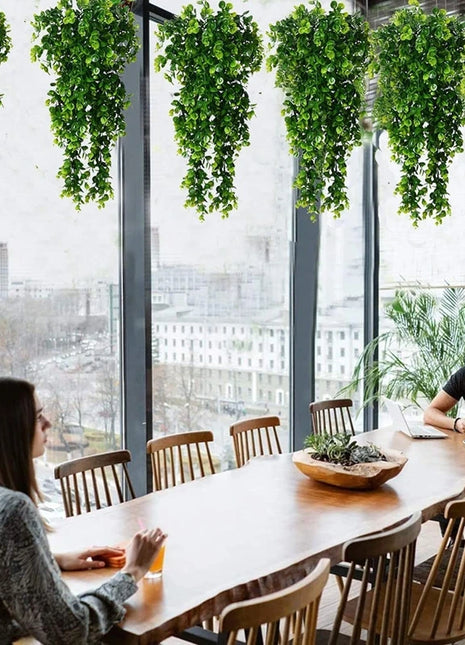Eucalyptus Leaf Artificial Plant Vine Hanging Green Fake Plant for