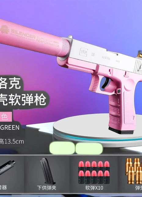 M1911 Soft Bullet Toy Gun Foam Ejection Toy Foam Darts Christmas Gift