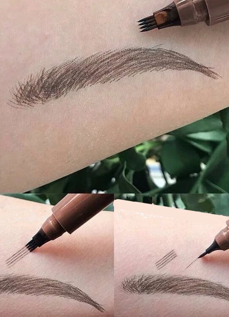 4 Point Eyebrow Pencil Maquillajes Para Mujer Waterproof Liquid