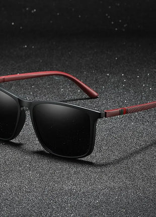 Luxury Vintage Square Polarized Sunglasses Men Women Fashion Travel
