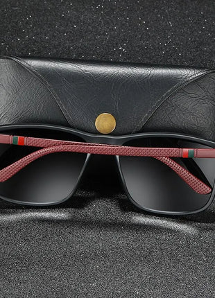 Luxury Vintage Square Polarized Sunglasses Men Women Fashion Travel