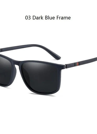 Luxury Vintage Square Polarized Sunglasses Men Women Fashion Travel