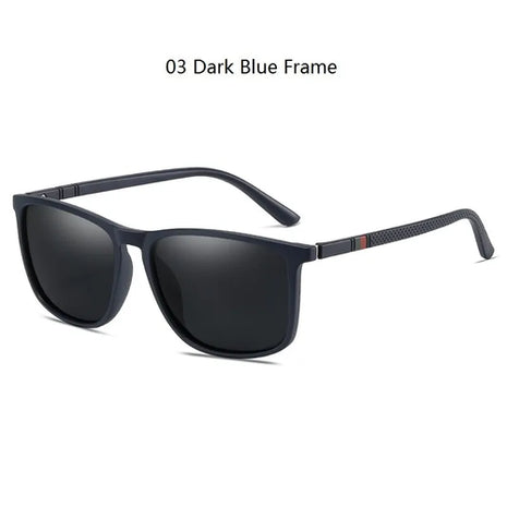 Luxury Vintage Square Polarized Sunglasses Men Women Fashion Travel