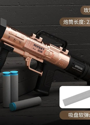 Children'S Rpg Rocket Launcher Soft Bullet Gun Toy Gun Boy Simulation