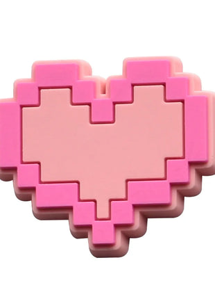 Hot Sales 1Pcs Pink Shoe Charms for Crocs Accessories Pin Shoe