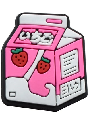 Hot Sales 1Pcs Pink Shoe Charms for Crocs Accessories Pin Shoe