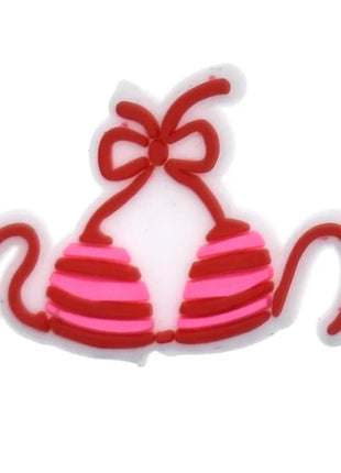 Hot Sales 1Pcs Pink Shoe Charms for Crocs Accessories Pin Shoe