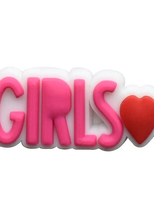 Hot Sales 1Pcs Pink Shoe Charms for Crocs Accessories Pin Shoe