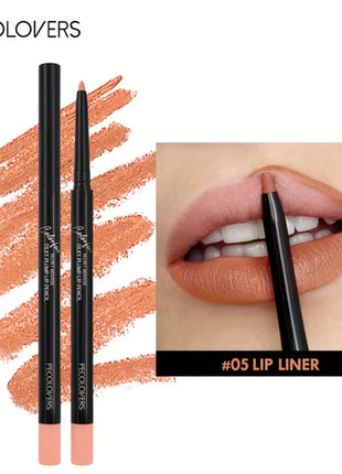Waterproof Matte Lipliner Pencil Red Contour Tint Lipstick Long