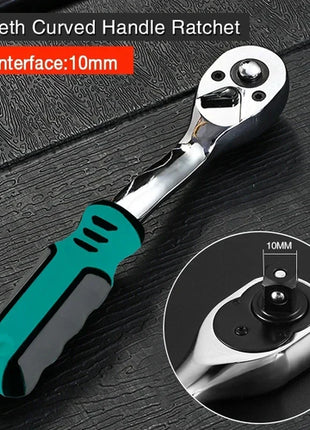 72 Teeth Ratcheting Socket Wrench Car Repair Socket Wrench Set Diy