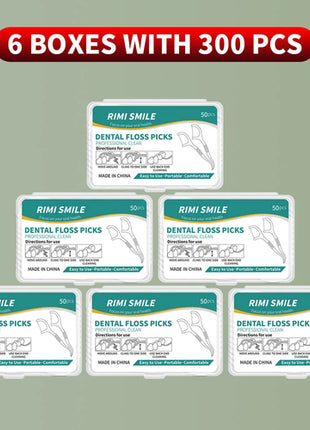 50/150/300/600/1000 PCS dental floss sticks oral care tools