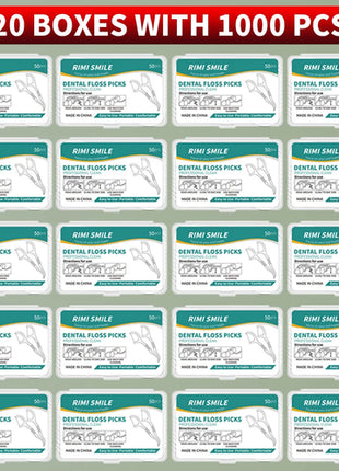 50/150/300/600/1000 PCS dental floss sticks oral care tools