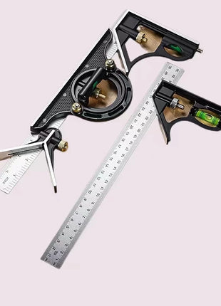 Multi Functional Combination Adjustable Right Angle Ruler and