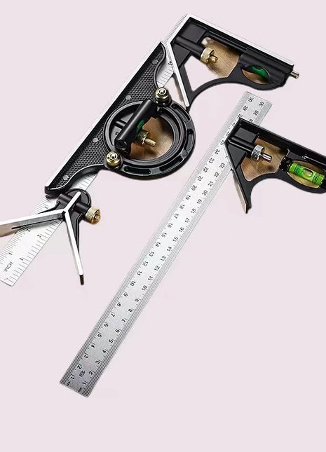 Multi Functional Combination Adjustable Right Angle Ruler and